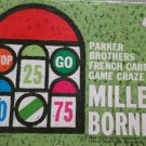 Mille Bornes French Card Game by Parker Brothers 1962 Vintage in Original Box