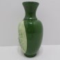 Flower Vase Green Ceramic by L.H.