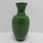 Flower Vase Green Ceramic by L.H.