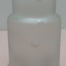 Antique Medical Bottle Frosted Glass
