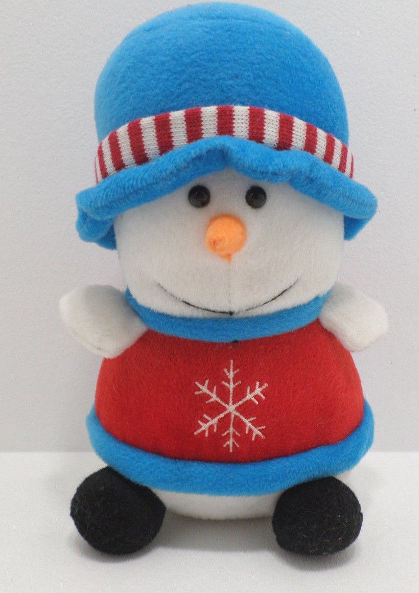 small snowman stuffed animal