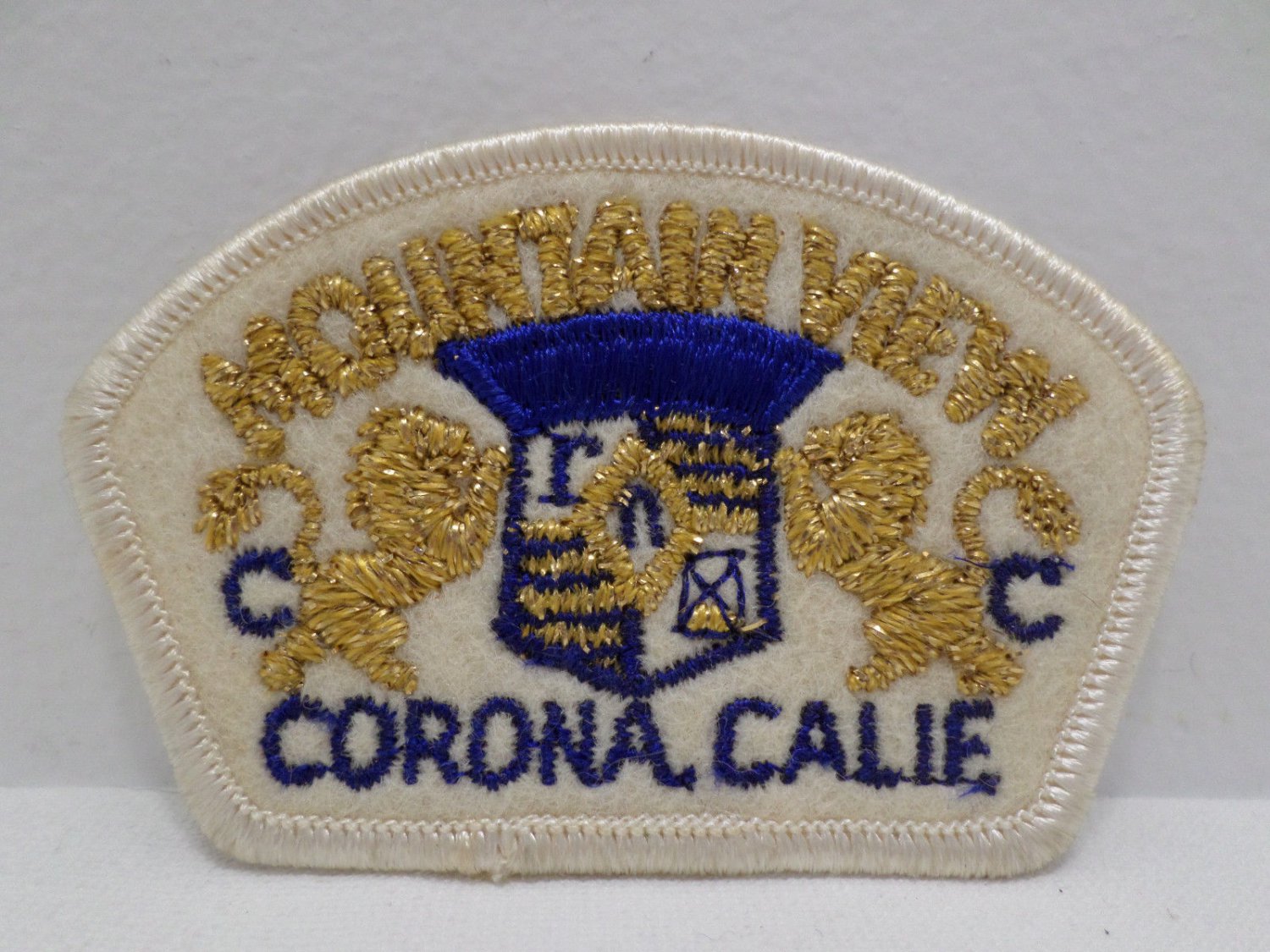 Uniform Patch Mountain View Corona California