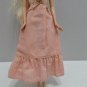 Barbie Doll Dress with off white capped sleeves