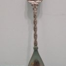 Souvenir Spoon Indianapolis 500 Silver Tone Metal Made in Holland