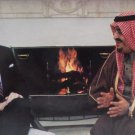 Real Photo Postcard President Ronald Reagan and Saudi Arabia's King Fahd