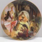 1988 Collector Plate King Solomon by Gary Katz 1 Kings 10:7 Reco International