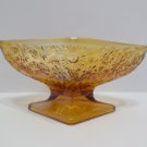 Marigold Carnival Glass bowl Vintage