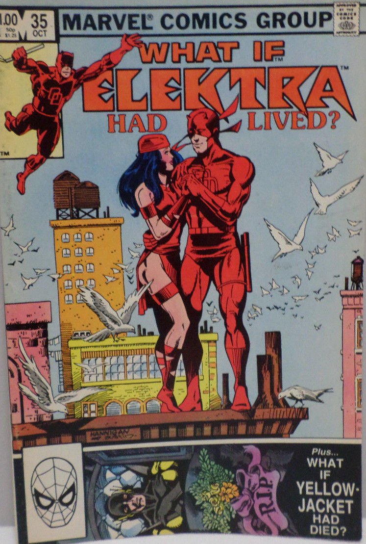 What if Elektra Had Lived October 1982 # 35 Marvel Comics Comic Book