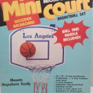 Indoor Outdoor Mini Basket Ball Court Set Game 1970 made in Taiwan