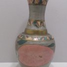 Brass Vase with Multi-Color enamel Large 12" Tall made in India