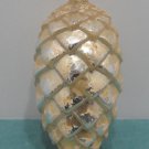 Antique Christmas Tree Ornament Mercury Glass Pine Cone Large Germany