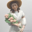 Woman Figurine Bisque by Homco Made in Malaysia