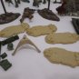 Green Plastic Army Men Action figures Toy Soldiers and other items 79 pcs