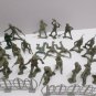 Green Plastic Army Men Action figures Toy Soldiers and other items 79 pcs
