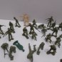 Green Plastic Army Men Action figures Toy Soldiers and other items 79 pcs