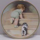 1986 Collector Plate On The Up and Up by Bessie Pease Gutmann #1482B