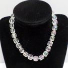 Women's Necklace Aurora Borealis Crystal Beads