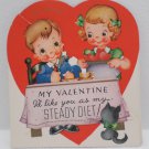 Antique Valentines Day Card made in the U.S.A.