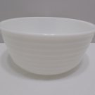 Vintage Mixing Bowl G.E. General Electric White Milk Glass Ribbed