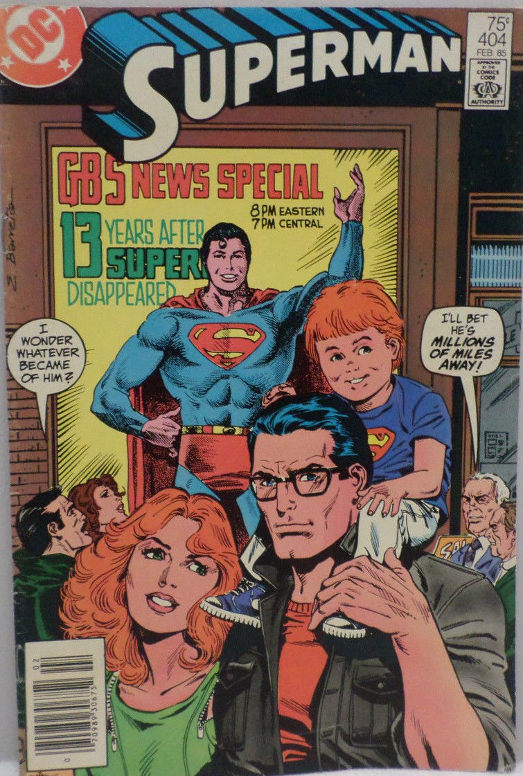 Superman February 1984 # 404 DC Comics Comic Book