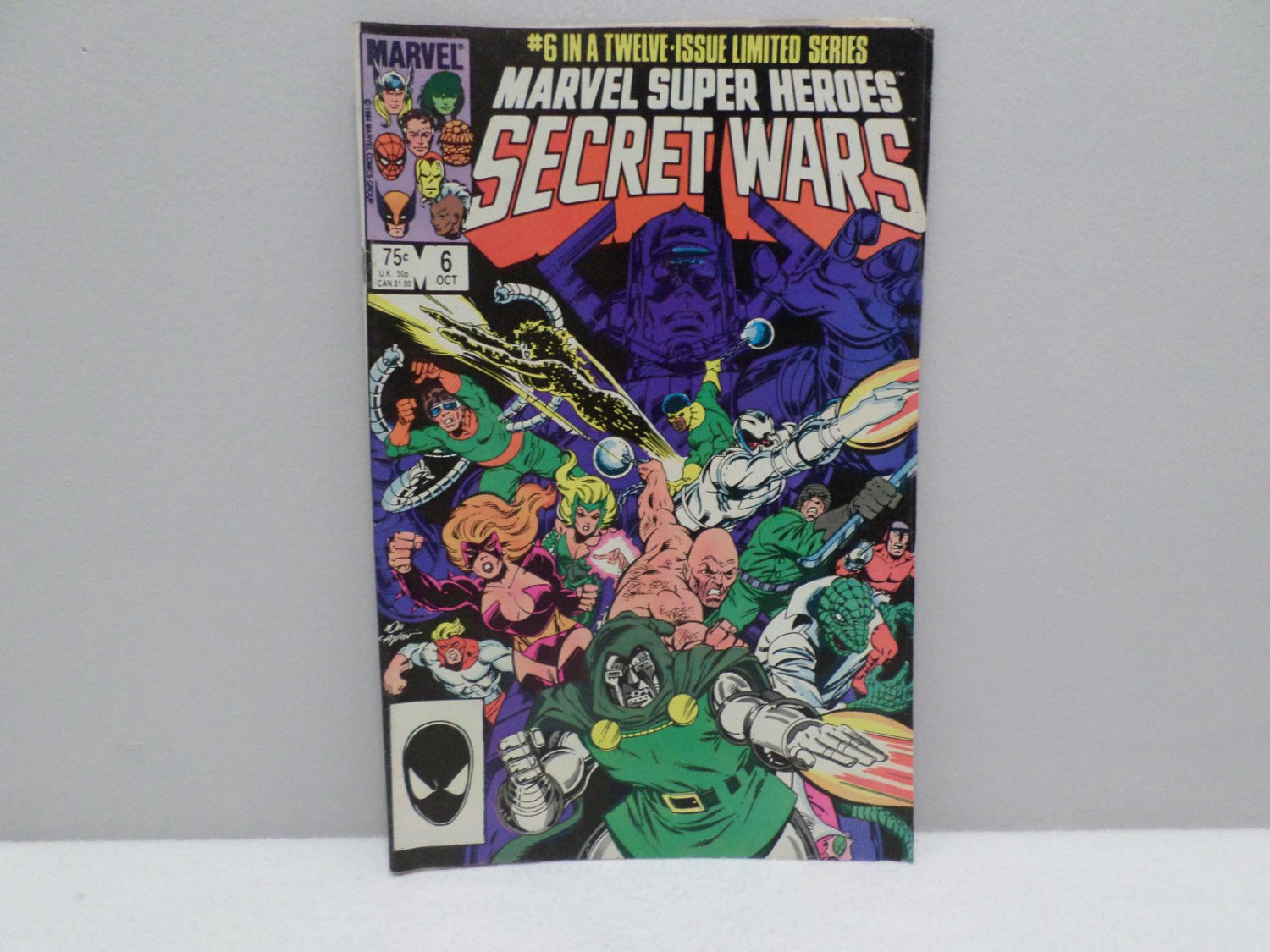 Secret Wars #6 October 1984 Comic Book Marvel Super Heroes