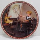 1987 Collector Plate Serious Business by Norman Rockwell #10158B
