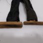 Vintage Mexican Marionette String Puppet Straw Hat Gun Folk Art