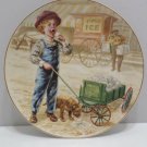 1985 Collector Plate "Coolin Off" by Lee Dubin by The Royal Wickford Porcelain