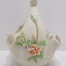 Lefton Basket Bisque Hand Painted Made in Japan