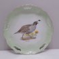 Collector Plate Centura California Game Birds Porcelain