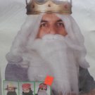 Halloween Costume Brown 14" Long Beard by Rubies