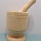Antique Mortar and Pestle Wooden by Bene Casa Made in Italy