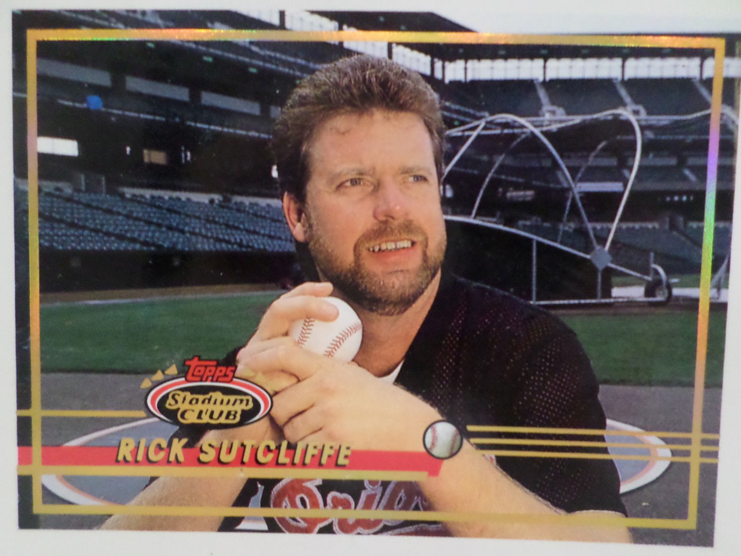 Rick Sutcliffe Topps Stadium Club Master Photo 1993