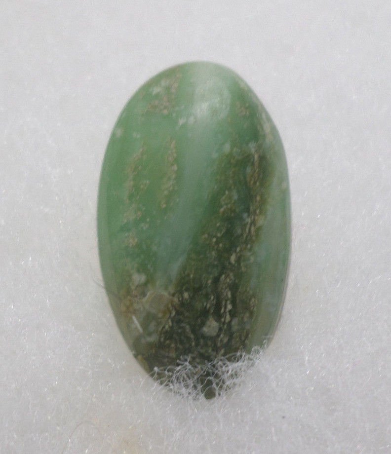 Natural Green Turquoise Cabochon Crescent Valley Turquoise Mine Unknown