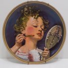1983 Collector Plate Make Believe at the Mirror Norman Rockwell #12789J