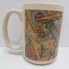 Collector Coffee Mug Cup Route 66 Stoneware made in Japan