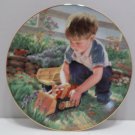1986 Collector Plate Forgive Our Trespasses by Abbie Williams Hamilton Collection