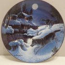 Collector Plate Winter Passage by Don Ningewance #1965B Bradford Exchange