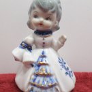 Vintage Figurine Porcelain Little Girl Hand Painted