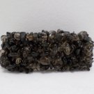 Bracelet made with Smokey Quartz Stones Stretchy