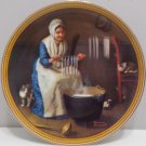 1987 Collector Plate  Light For Winter by Norman Rockwell Colonial Rarest