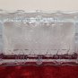 Last Supper Decoration Dish Blue Glass Vintage