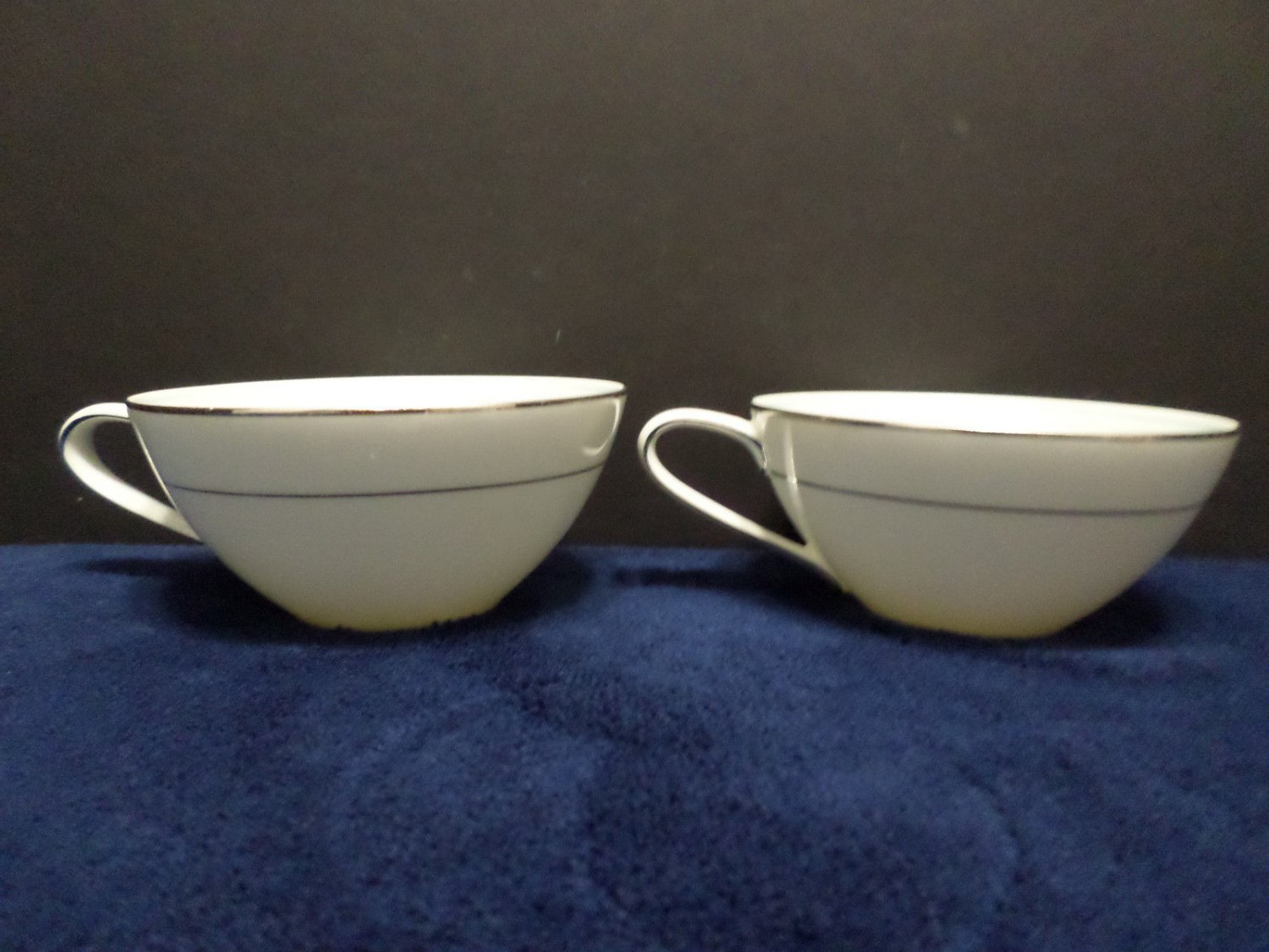 Two Noritake China Taryn Pattern 5912 Coffee Cups made in Japan