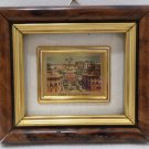 Wall Hanging Framed with Glass Front Roma Piazza Di Spagna Doll House