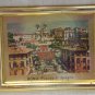 Wall Hanging Framed with Glass Front Roma Piazza Di Spagna Doll House
