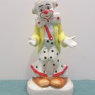 Porcelain Clown Figurine Artist Stamped Homco