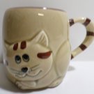 Collector Coffee Mug Kitty Cat with Tail as Handle