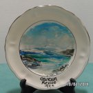 Collector Plate Cancun Mexico Original Oil Painting Artist Signed Miniature