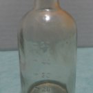 Antique Medical Bottle Cutters Standard 50 CC Clear Glass