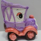 Vintage Coin Bank Train Composition Paper Mache